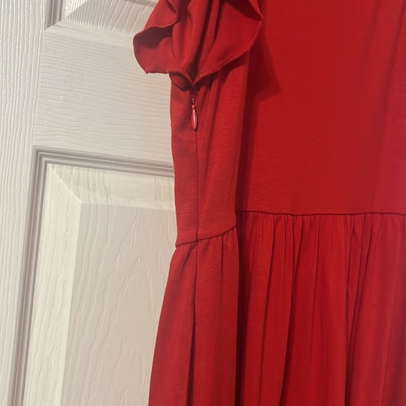 Red Summer Dress - Picture 6 of 7